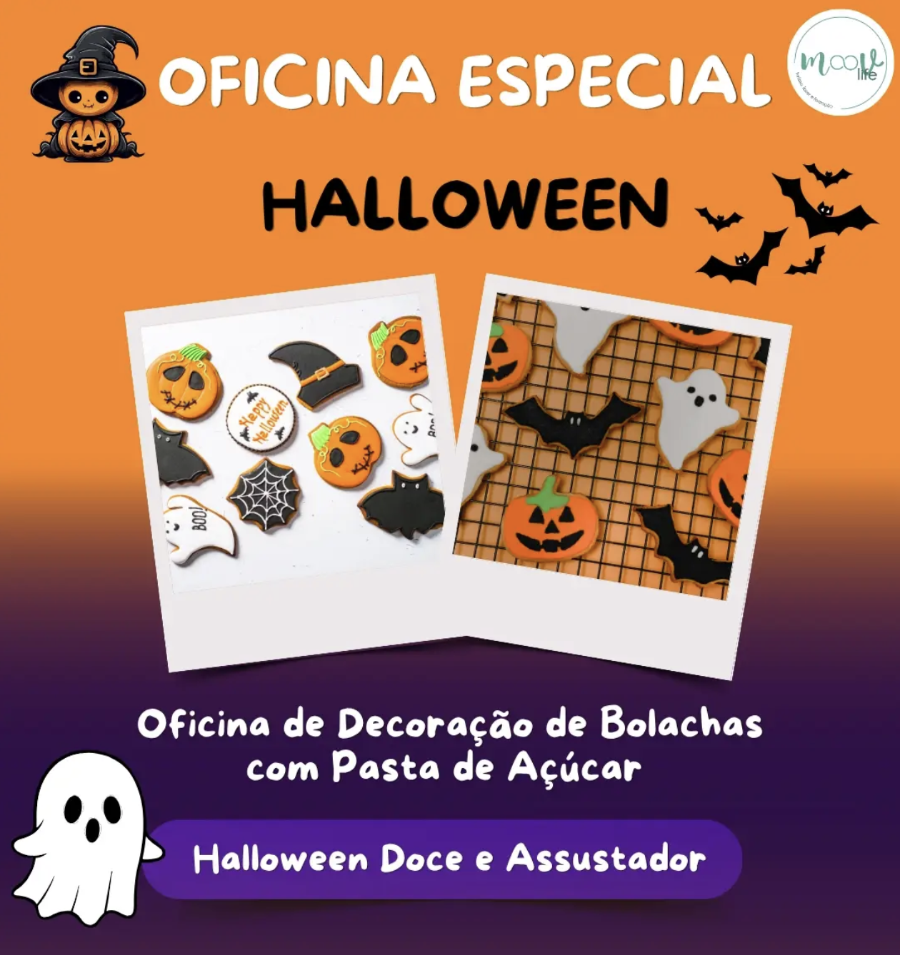 Oficina de Decoração de Bolachas com Pasta de Açúcar — event image